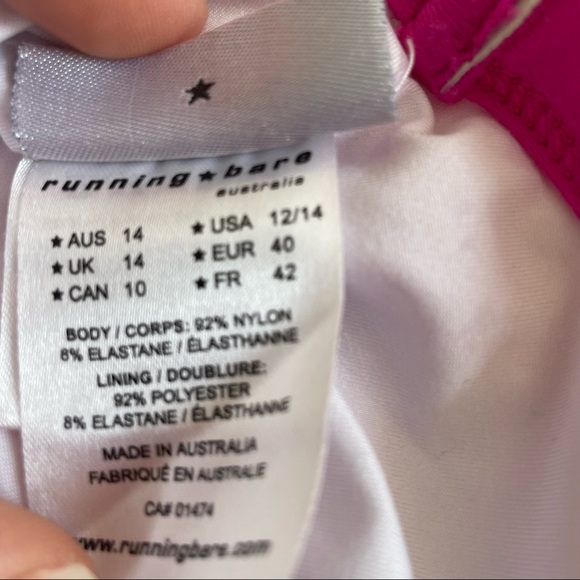 Running Bare Active wear tank size 12-14 I would say more like a medium - Picture 5 of 5